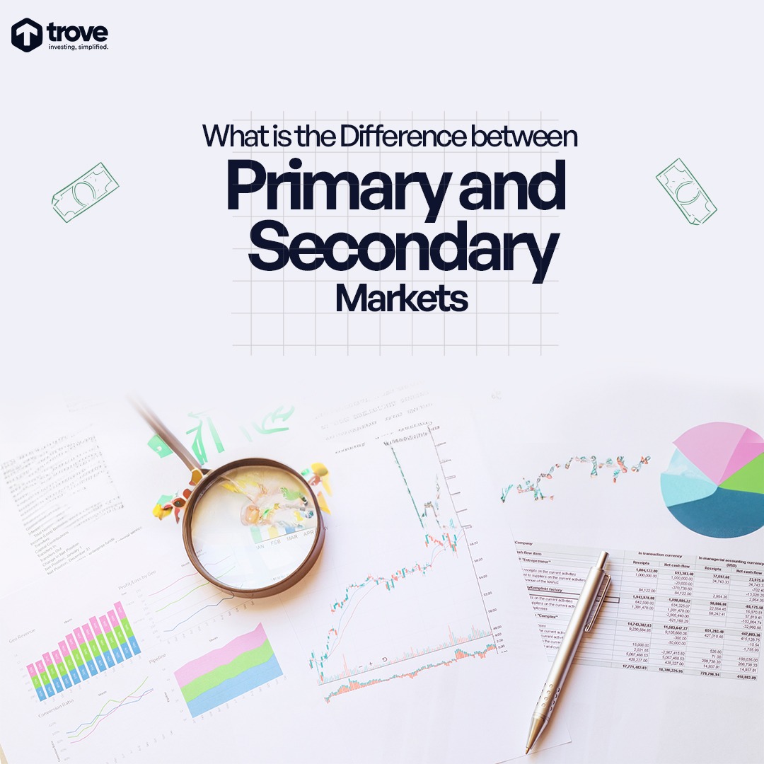 what's the difference between primary and secondary stock market