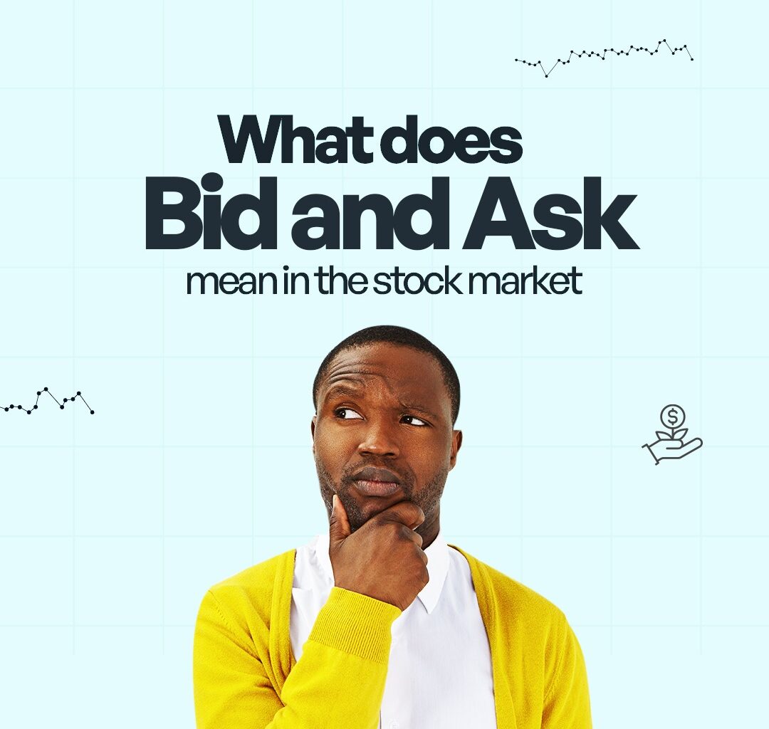what does "bid and ask" mean in the stock?