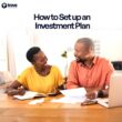 how to set up an investment plan